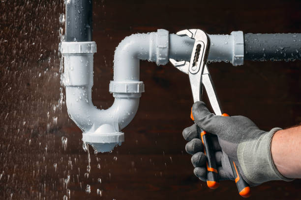 Professional Drain Cleaning technician working in Luray, VA